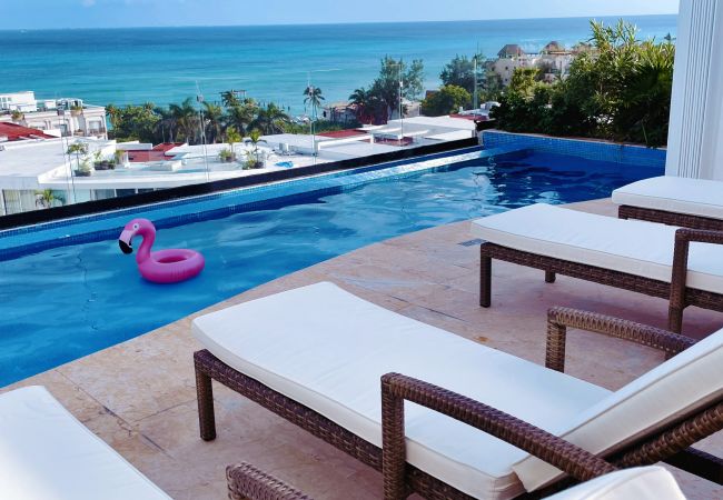 Apartamento en Playa del Carmen - One Paralia 404; Estudio en Playa del Carmen