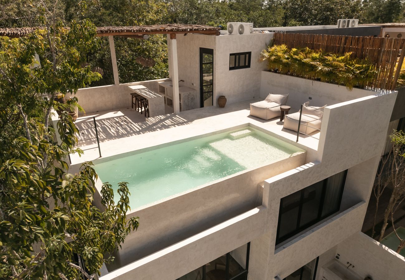 Villa en Tulum - (BG) Casa Cielo Kaah 4