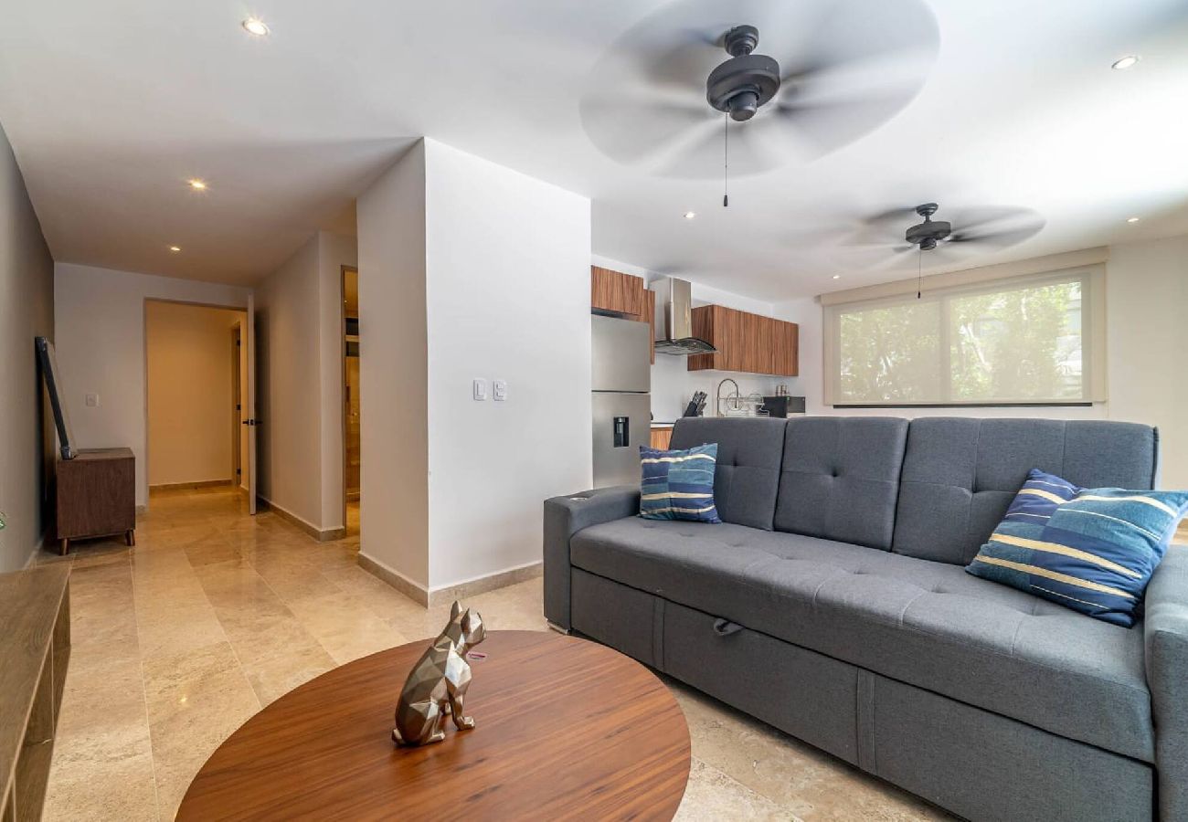 Apartamento en Tulum - Parques Zama 104 T1