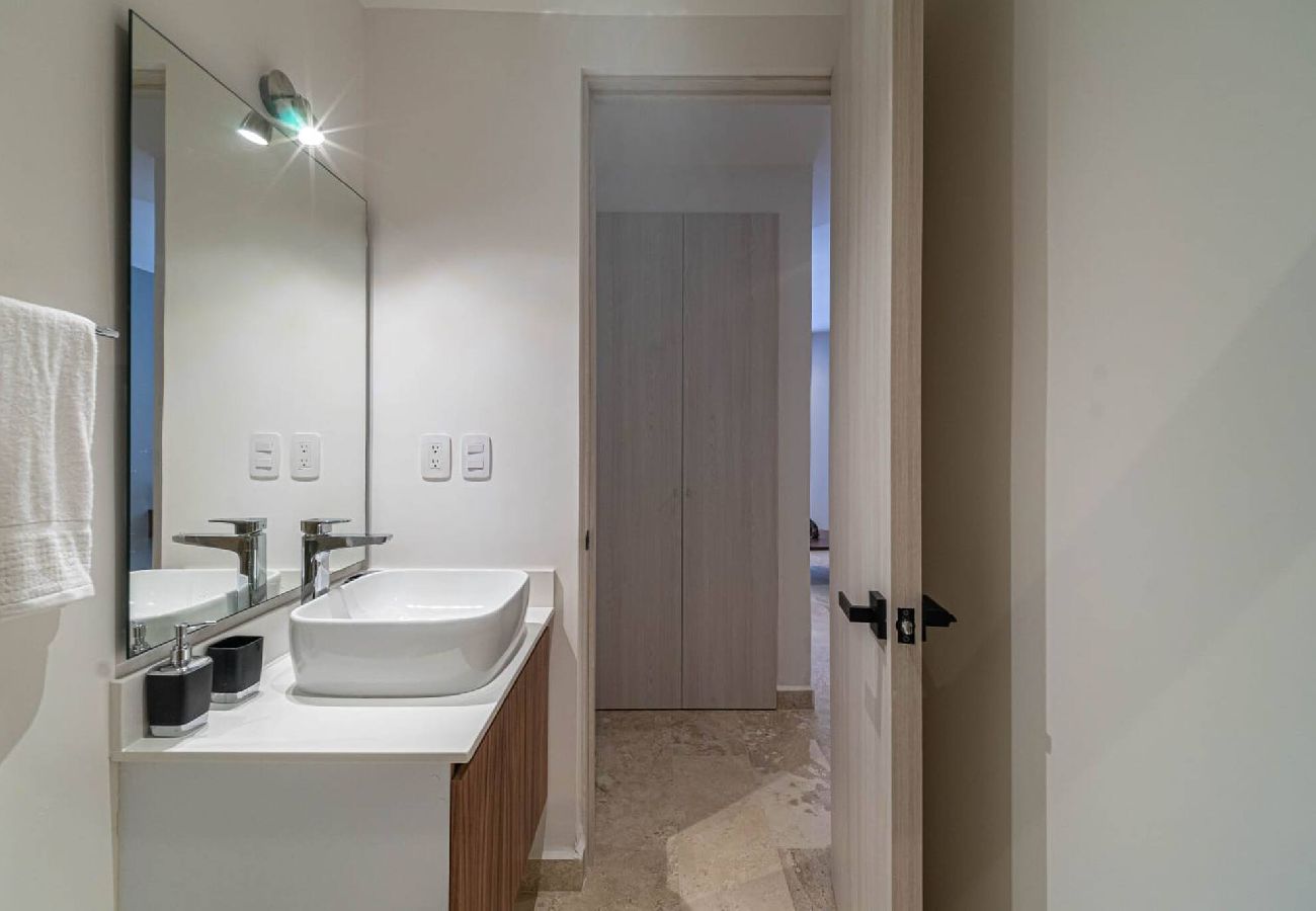 Apartamento en Tulum - Parques Zama 104 T1