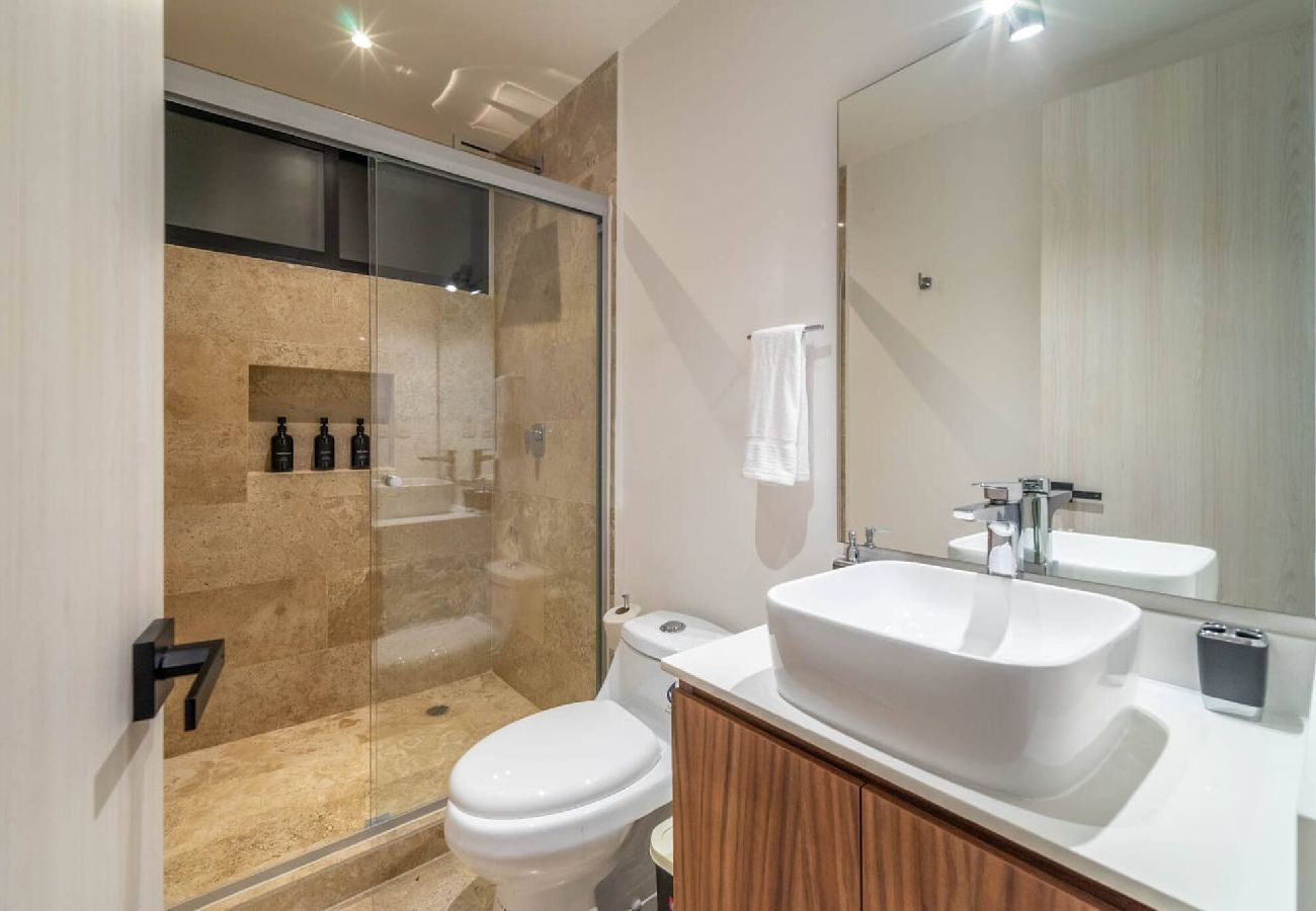 Apartamento en Tulum - Parques Zama 104 T1