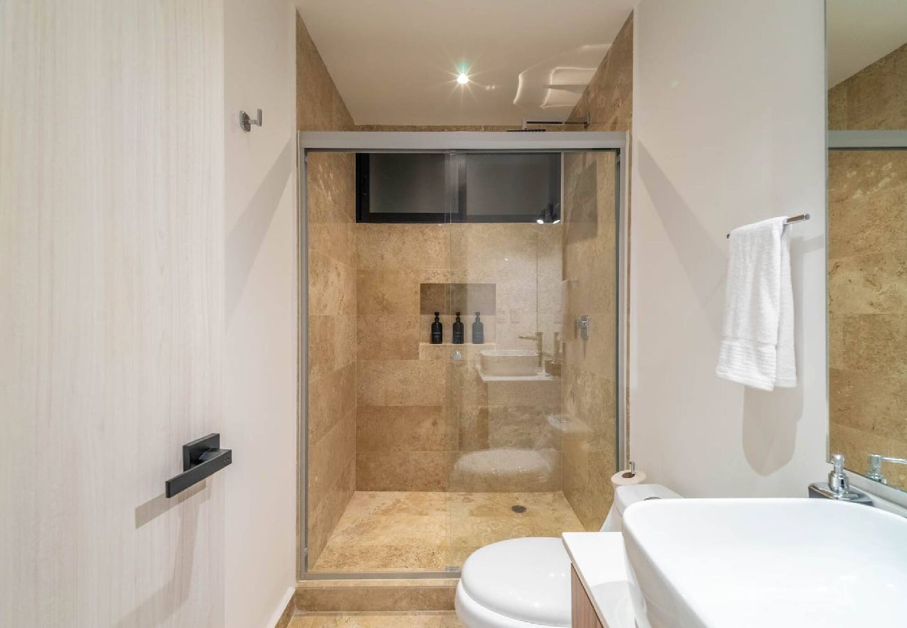 Apartamento en Tulum - Parques Zama 104 T1