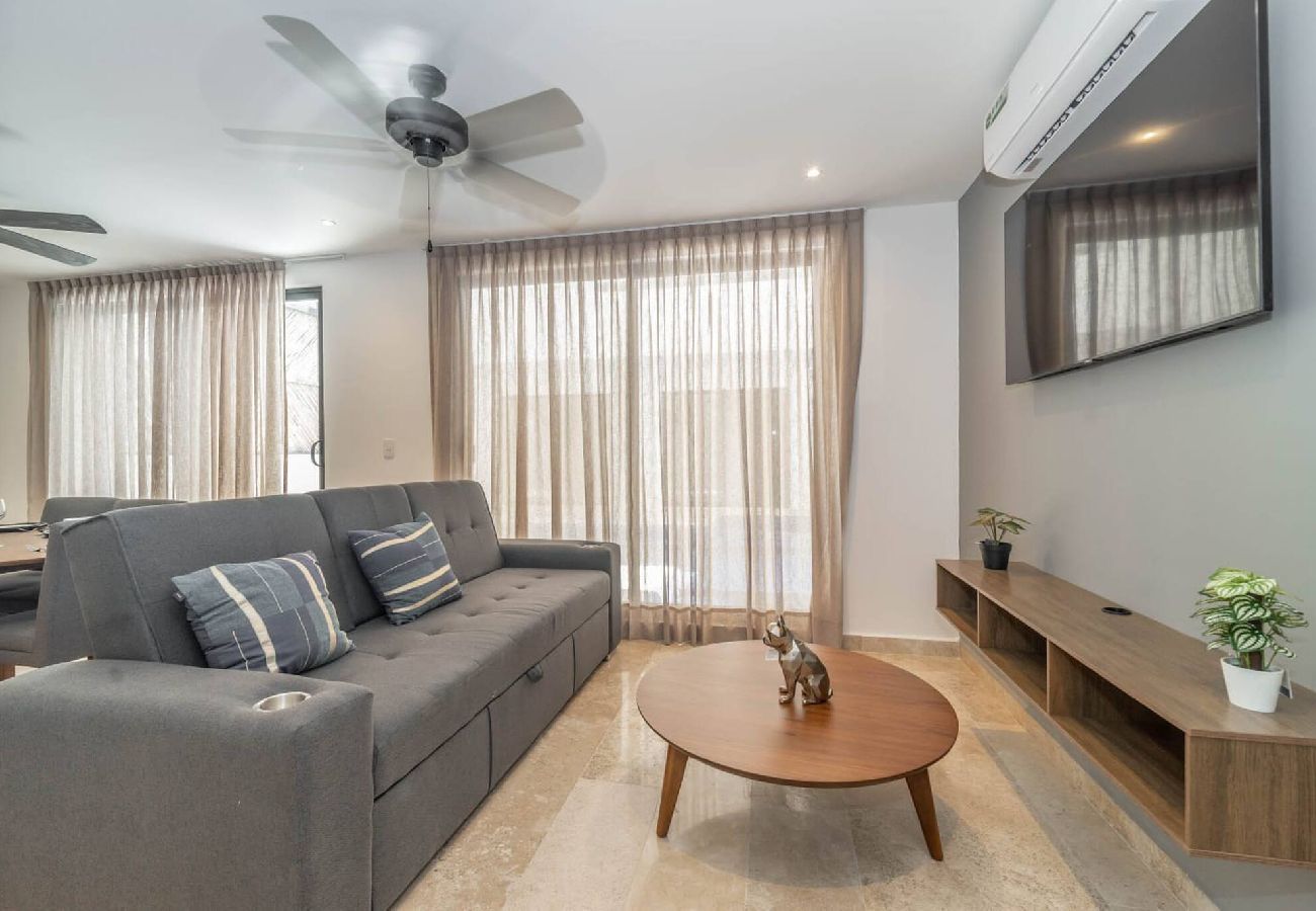 Apartamento en Tulum - Parques Zama 104 T1
