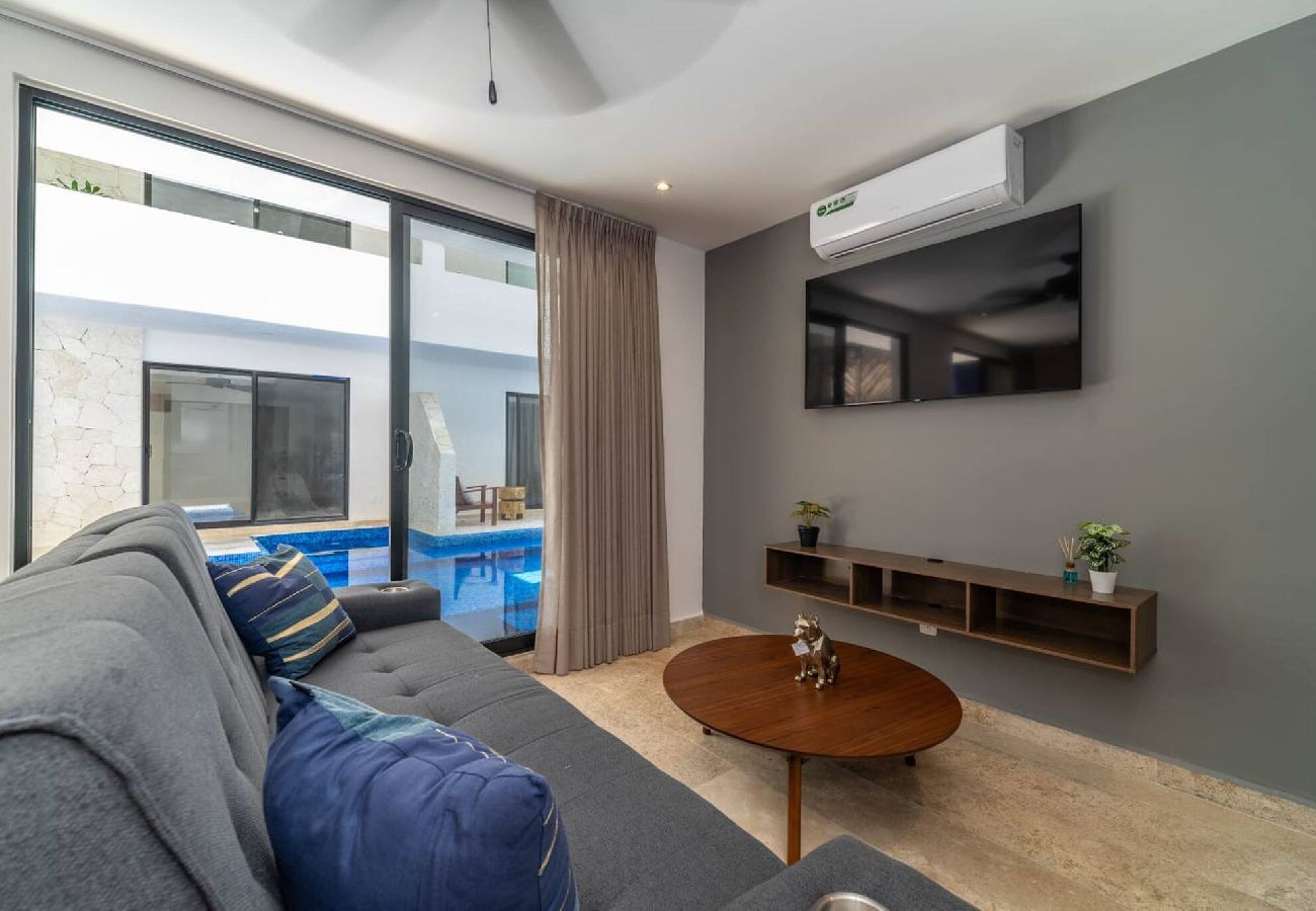 Apartamento en Tulum - Parques Zama 104 T1