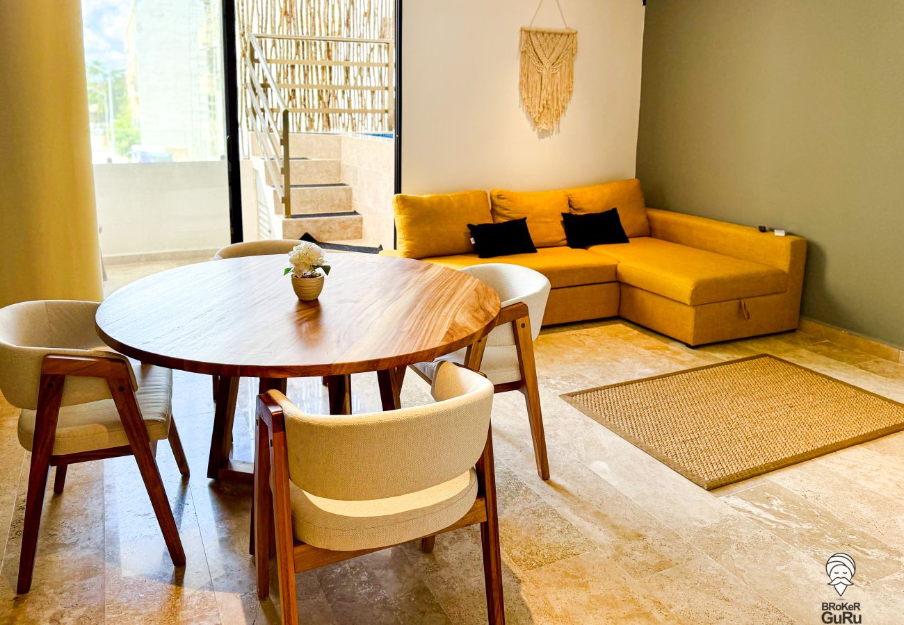 Apartamento en Tulum - Parque Zama 102 T3