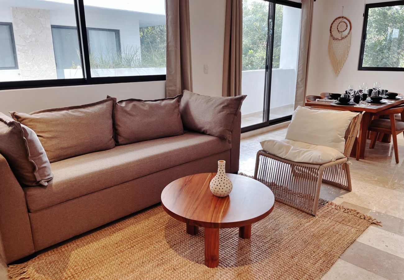 Apartamento en Tulum - Parques Zama 209 T2