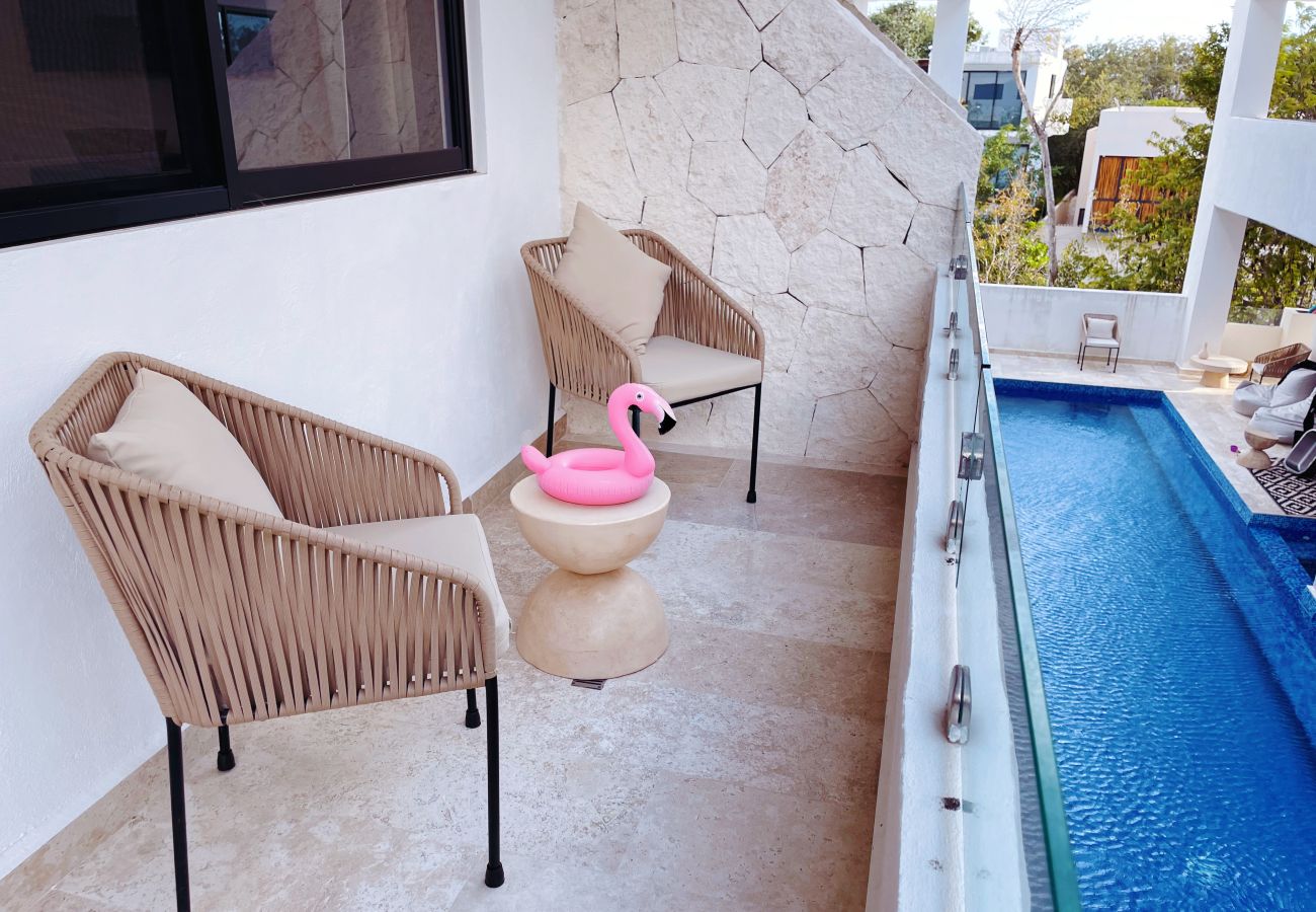 Apartamento en Tulum - Parques Zama 209 T2