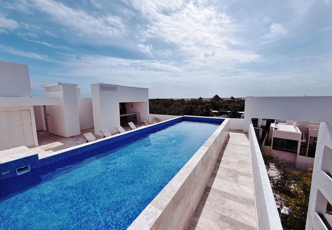 Apartamento en Tulum - Parques Zama 209 T2
