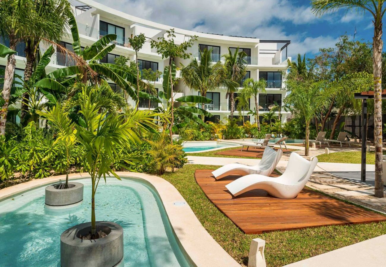 Apartment in Tulum - Central Park Laguna A315