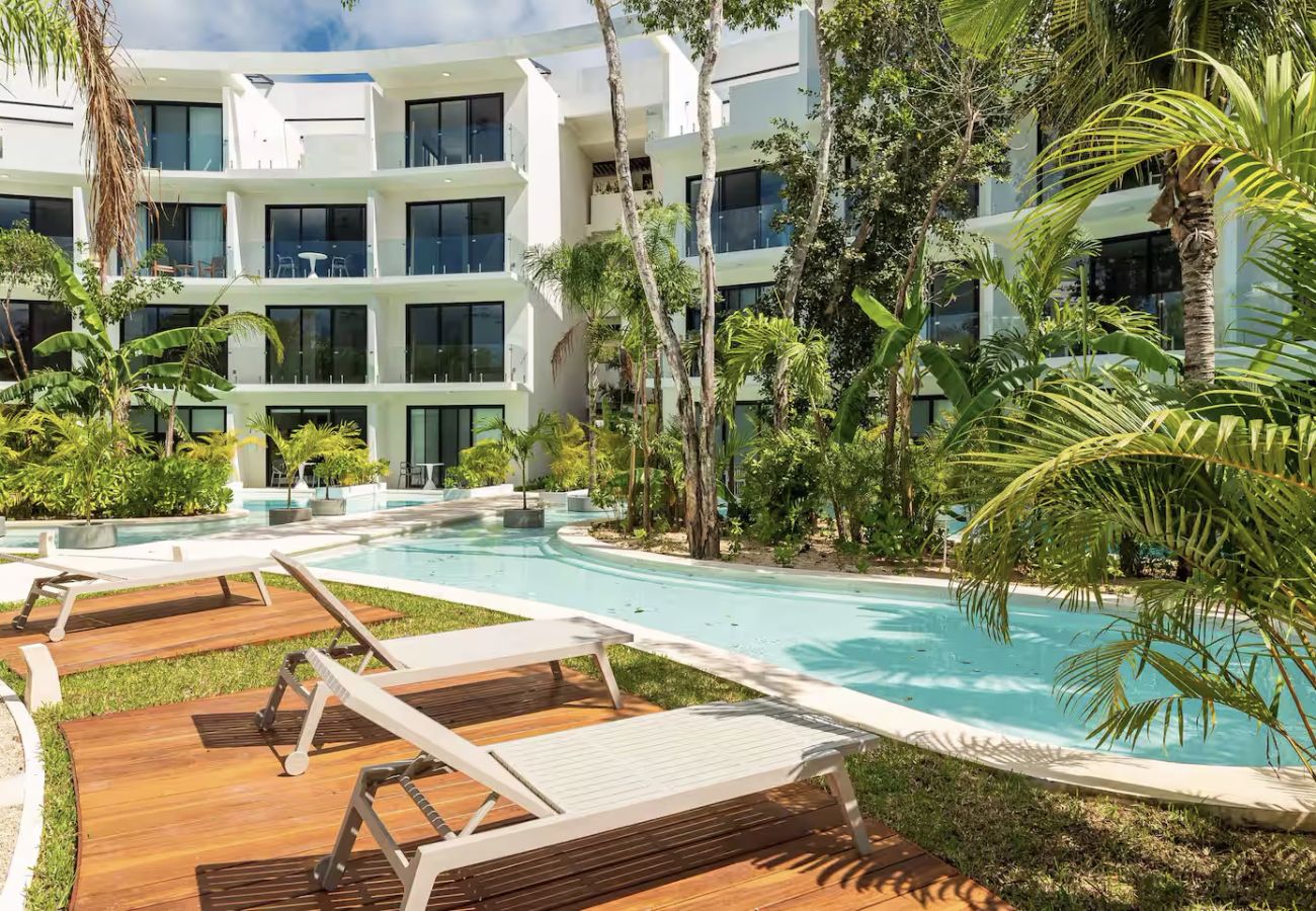 Apartment in Tulum - Central Park Laguna A315