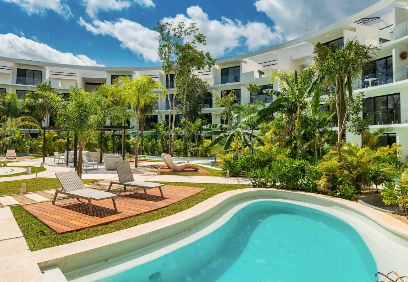 Apartment in Tulum - Central Park Laguna A315